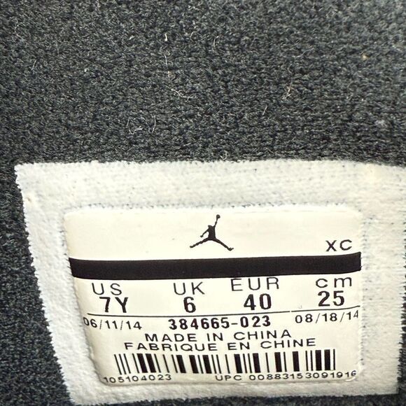 Air Jordan 6 Retro Varsity Red sneaker shoes women’s size 9 (Y7) - Picture 7 of 8